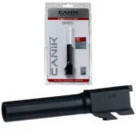 Century Arms Canik Steel Drop-In Barrel, black fluted barrel with retail packaging