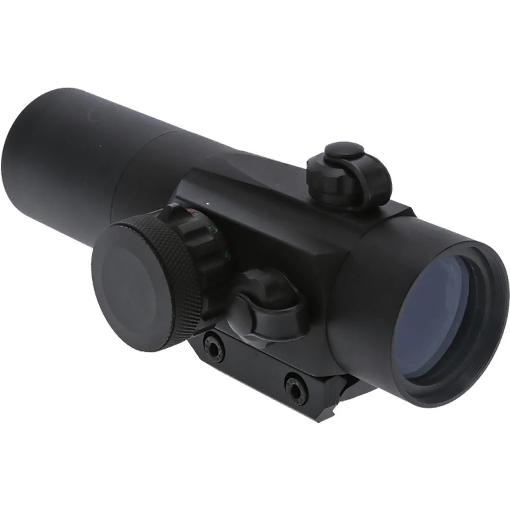 primary-41457 Truglo Gobble Stopper 30mm Dual Color Red Dot Sight - Illum. 3 MOA Center Dot Reticle Matte