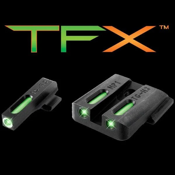 primary-41487 Truglo TFX Tritium/Fiber-Optic Day/Night Sights S&W M&P (including SHIELD & .22 models excluding .22 Compact / C.O.R.E.