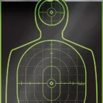 TRUGLO TRU-SEE Self Adhesive Targets, package front with green silhouette and circular grid targets