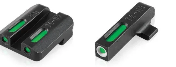 Truglo TFX Pro Tritium/Fiber-Optic Day/Night Sight - Walther CCP - Orange Outline Front/Rear Green