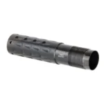 Truglo Head Banger Turkey Choke Tube, black angled side view with ported body and threaded end