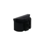 Rival Arms Grip Plug for Glock Model 19 GEN4, black plug in angled side view