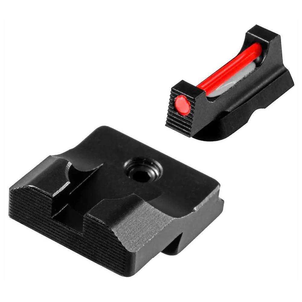 primary-41573 Truglo Fiber Optic Pro Sight Set Red Front Black Back for Sig X5