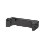 Rival Arms Extended Magazine Release for Glock Model 43, black angled side view