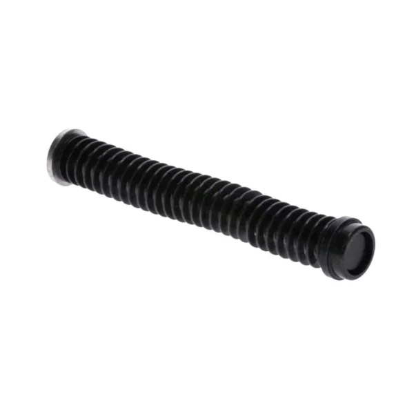 Rival Arms Tungsten Guide Rod Assembly for Glock 19, black ribbed rod in side view