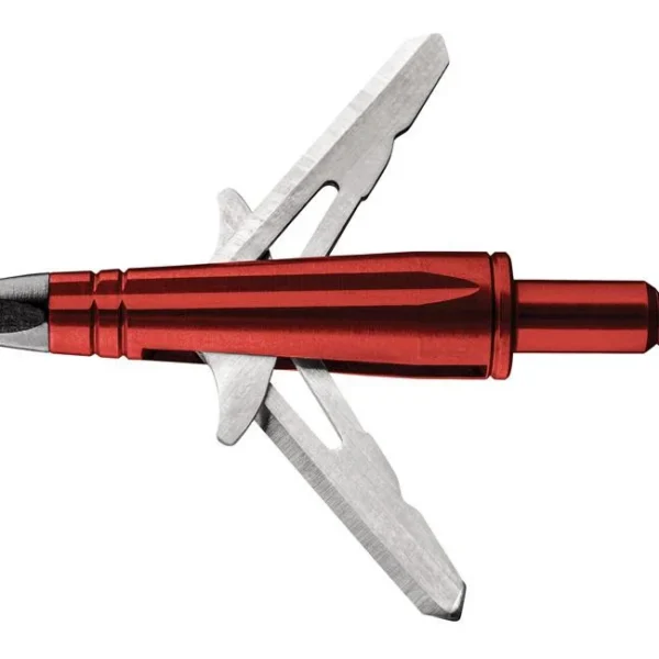 Tenpoint Crossbow Technologies Ten Point EVO-X CenterPunch Broadhead (Rear Deploying) Red 3/pk