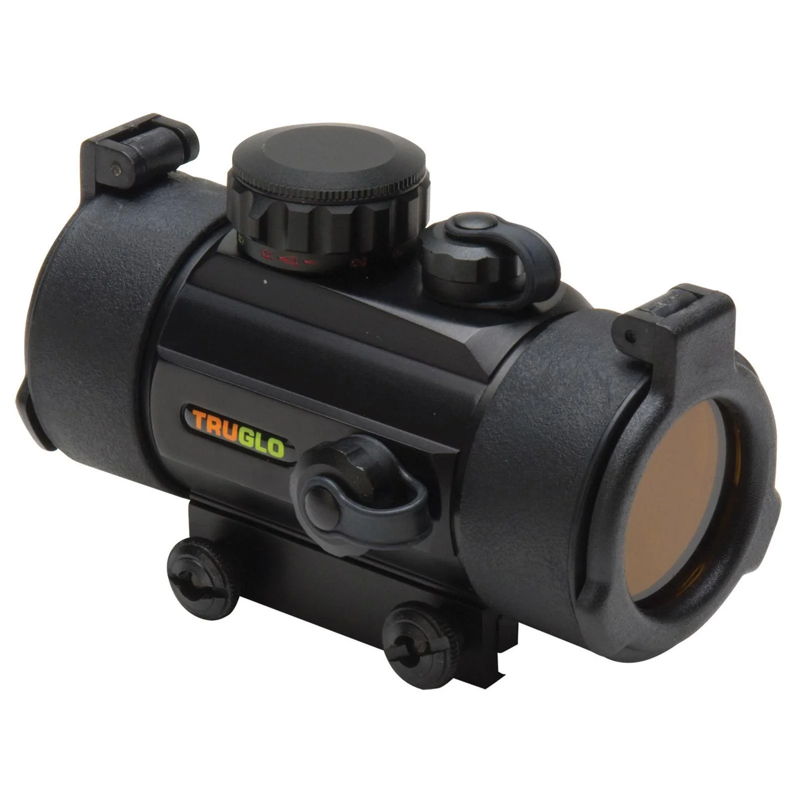 primary-41648 Truglo Traditional Red Dot Sight - 1x40mm 5 MOA Red Dot - Matte