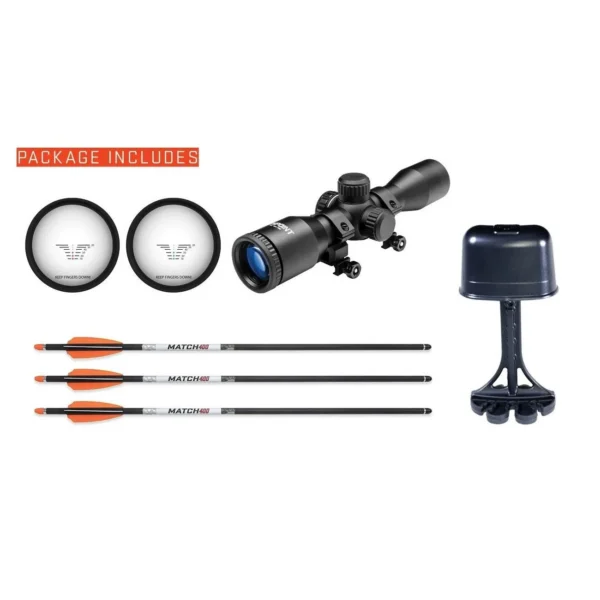 Tenpoint Crossbow Technologies Wicked Ridge RDX 410 Reverse-Draw Crossbow ACUdraw Silent Pro-View 400 Scope Peak XT