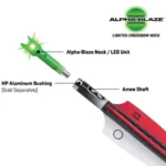 Tenpoint Crossbow Technologies Tenpoint Pro Elite 400 Alpha-Blaze Carbon Arrows 20" / .003" / 3-pk