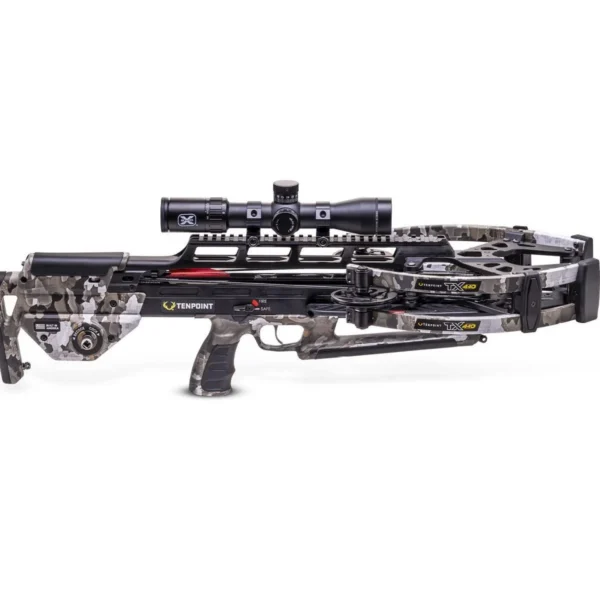Tenpoint Crossbow Technologies TenPoint TX 440 Crossbow ACUslide MAXX EVO-X Elite Black Scope Vektra