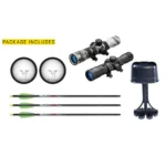 Tenpoint Crossbow Technologies Tenpoint Turbo X Crossbow ACUslide Crank RangeMaster 100 Scope - Moss Green