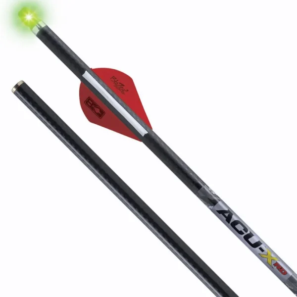 Tenpoint Crossbow Technologies TenPoint ACU-X Lighted RD Premium Carbon Arrows for Rail-less Reverse-Draw Crossbows 20" .001"
