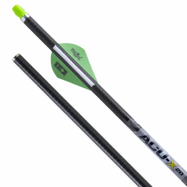 Tenpoint Crossbow Technologies TenPoint ACU-X Premium Carbon Arrows for Rail-Less Forward Draw 20" .001" 6/ct