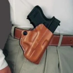 Desantis Leather Goods Co. DeSantis Style 019 Mini Scabbard Glock 19/23/32/36 Tan RH