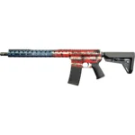 Black Rain Ordnance Inc Black Rain Ordnance Spec+ Patriot Rifle 5.56mm 30rd Magazine 16" Barrel Old Glory "We the People"
