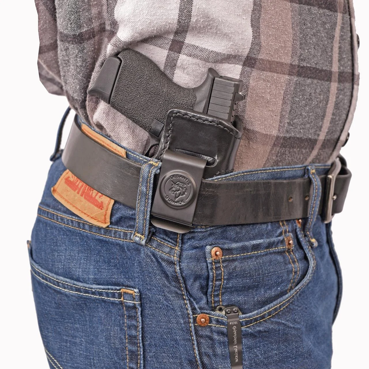 primary-41702 Desantis Leather Goods Co. DeSantis #127 Inside Heat BLK RH Holster S&W BODYGUARD 2.0