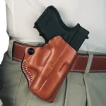 Desantis Leather Goods Co. DeSantis Style 019 Mini Scabbard S&W M&P Shield 9/40 Tan RH