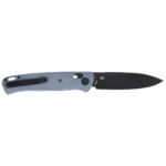CRKT Counterpart Folding Knife open right-side view with black blade and grey handle