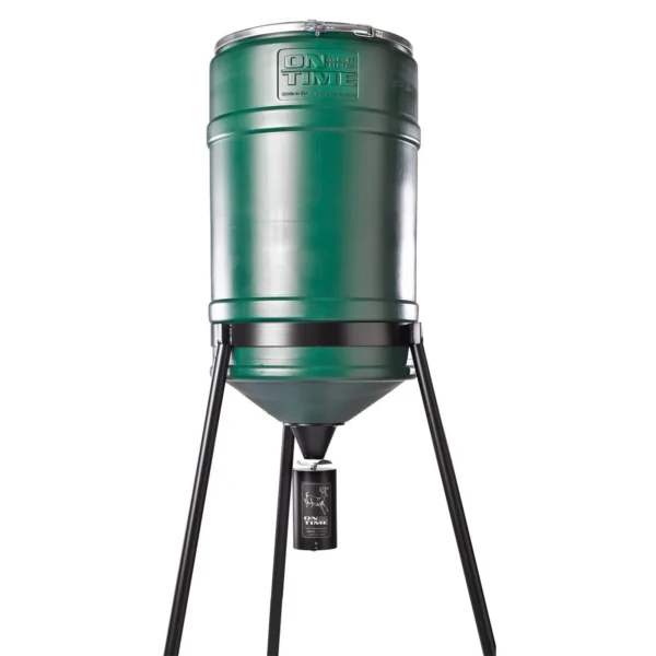 On Time Wildlife Feeders On Time Lifetime Feeder with 200 lb Tripod Hanger