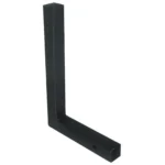 On Time Optional 2-Inch Receiver Truck Mount, angled view of black L-shaped metal bracket