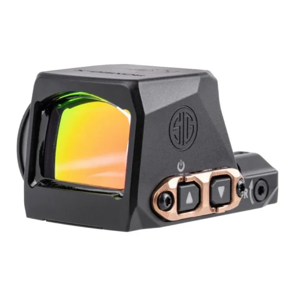 Sig Sauer Romeo-X Compact Rose red dot sight, black with rose controls and reflective lens