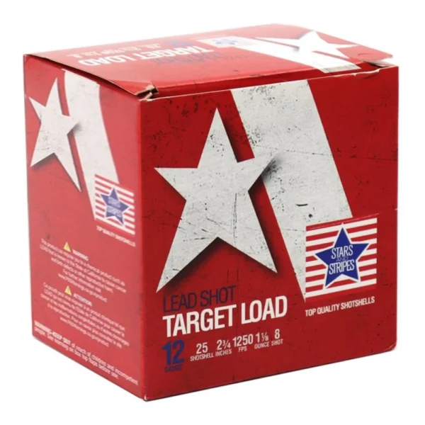 TRZ Trading Inc. TRZ Trading Target Load Shotshells 12 ga 2-3/4" 1-1/8 oz 1250 fps #8 25/ct