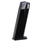 Italian Firearms Group Tanfoglio Standard Small Frame Handgun Magazine, black angled view