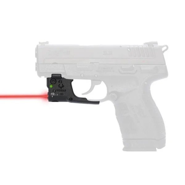Viridian Green Laser Viridian Reactor R5 Gen 2 Red Laser Sight for Springfield XDE w/ECR w/ Ambidextrous IWB Holster