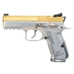 Cz-Usa Firearms CZ USA Shadow 2 Compact Handgun 9mm Luger 15rd Magazine 4" Barrel OR Gold Slide and Silver Grip
