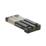 Meprolight Sights Meprolight Fiber-Tritium Bullseye Rear Sight for Glock MOS Green