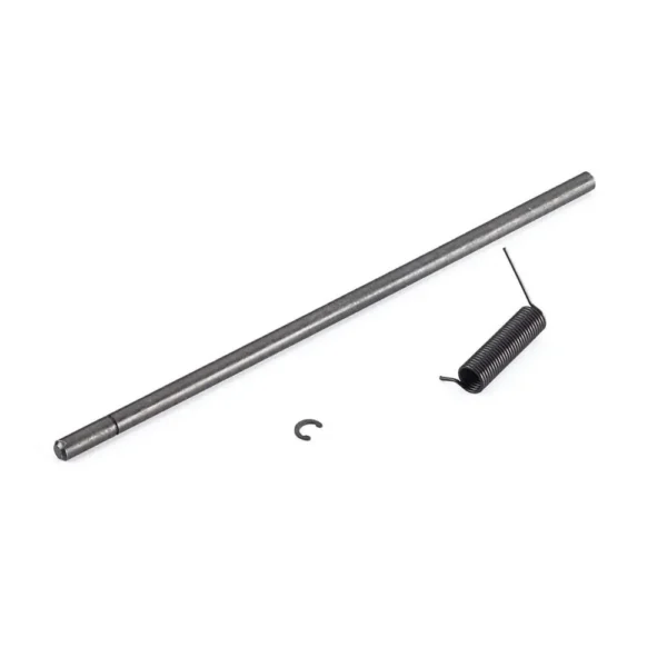 Wilson Combat AR-15 Ejection Port Dust Cover Parts Kit, black rod, spring and small retaining clip