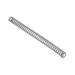 Wilson Combat Flat Wire Chrome Silicon AR-15 (5.56 NATO) Buffer Tube Spring