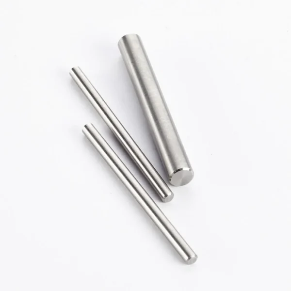 Wilson Combat Tungsten Grip Weight Kit, five silver cylindrical rods in assorted lengths