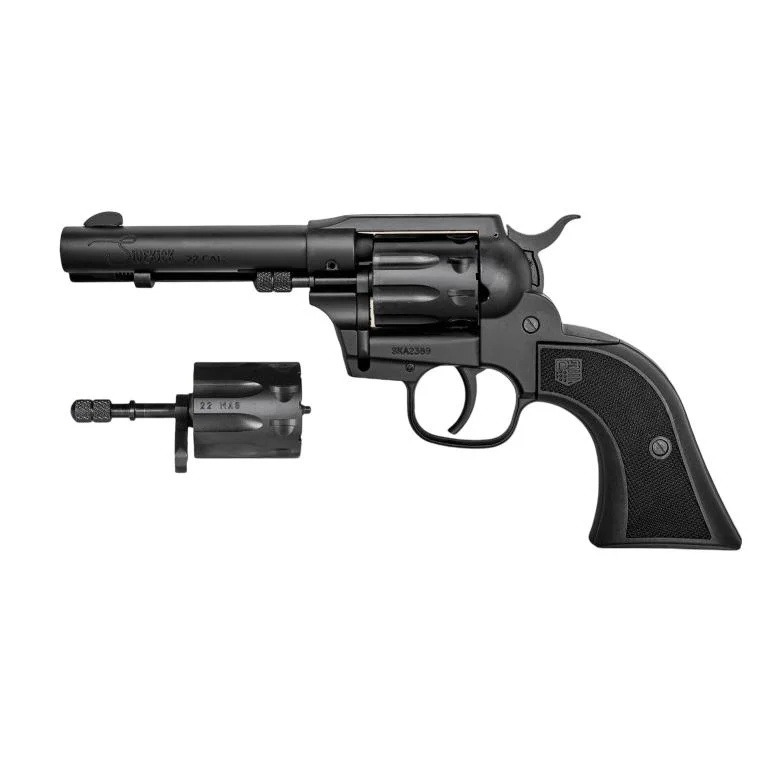 primary-42099 Diamondback Sidekick Checkered Polymer Grip Handgun .22 WMR/.22 LR 9rd Capacity 4.5" Barrel SA/DA Black