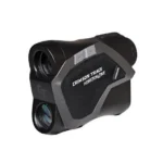 Crimson Trace Horizonline 4000 laser rangefinder in black, angled front and side view