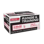 Norma Ammunition Norma Range & Training Rifle Ammunition 5.45x39 62gr FMJ 2624 fps 250/ct