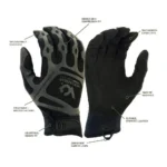 Pyramex Safety Venture Gear Tactical Compression Fit Training Gloves Black XL