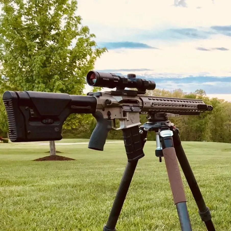 primary-42323 Area419 Area 419 Hellfire 2P-Self Timing Muzzle Brake w/ Adapter 6.5mm/30cal 1/2-28