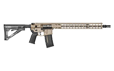 RADIAN MODEL 1 18 6MM ARC FDE, right-side view with tan handguard, black stock and magazine