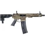 American Tactical Inc-ATI ATI ALPHA MAXX HGA FDE Pistol 5.56mm 60rd Magazine 7.5'' Barrel 7'' M-LOK Handguard