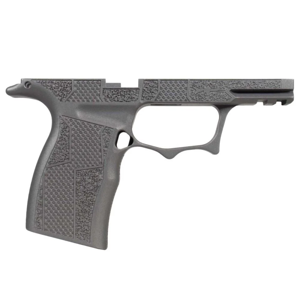 primary-42479 Shark Coast Tactical Custom X65 Sharktooth Grip Module for Sig Sauer P365X - Black