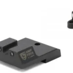 Night Fision Perfect Dot NS Set black front and rear sights with white and yellow inserts