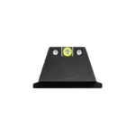 Night Fision Suppressor Height Night Sight Set, black sight with yellow center dot and white side dots