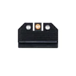 Night Fision Optics Ready Stealth Night Sight Set, front view with orange front dot and black rear