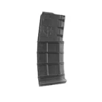 Elite Tactical Systems Gen 2 AR-15 rifle magazines, front view of two coupled black magazines