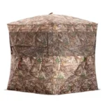 Rhino Blinds Rhino Blind RB24 Pro Ground Blind 5 Hub Realtree Edge Camo