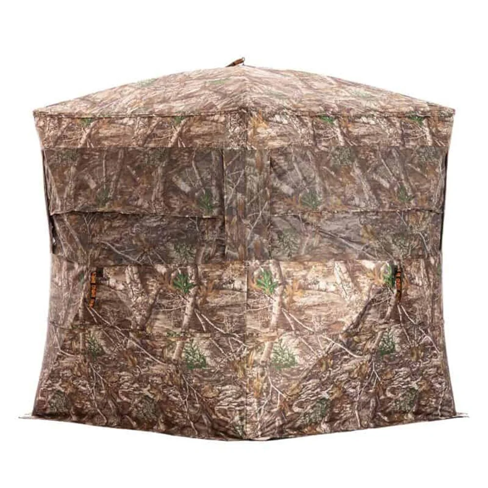 primary-42628 Rhino Blinds Rhino Blind RB24 Pro Ground Blind 5 Hub Realtree Edge Camo