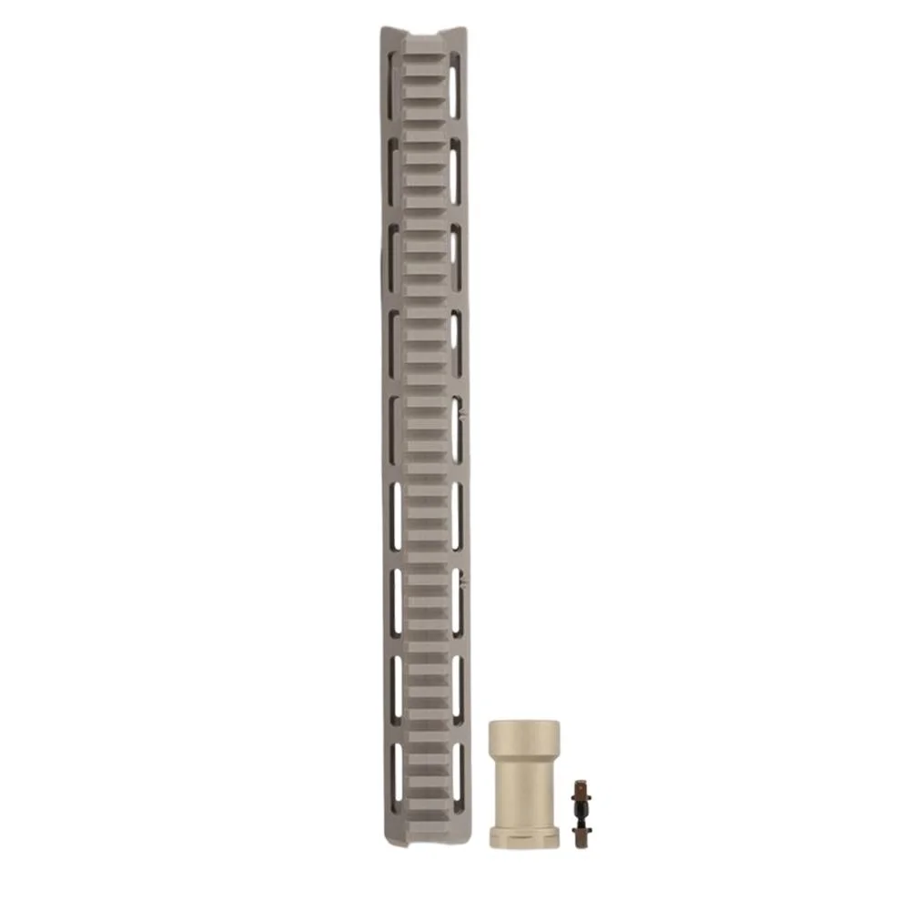 primary-42682 Q LLC Q Honey Badger M-LOK AR Handguard 15'' Kit Grey