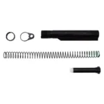 CMC Triggers AR15 8-Position Extended Buffer Tube Assembly Kit, black tube, spring and hardware